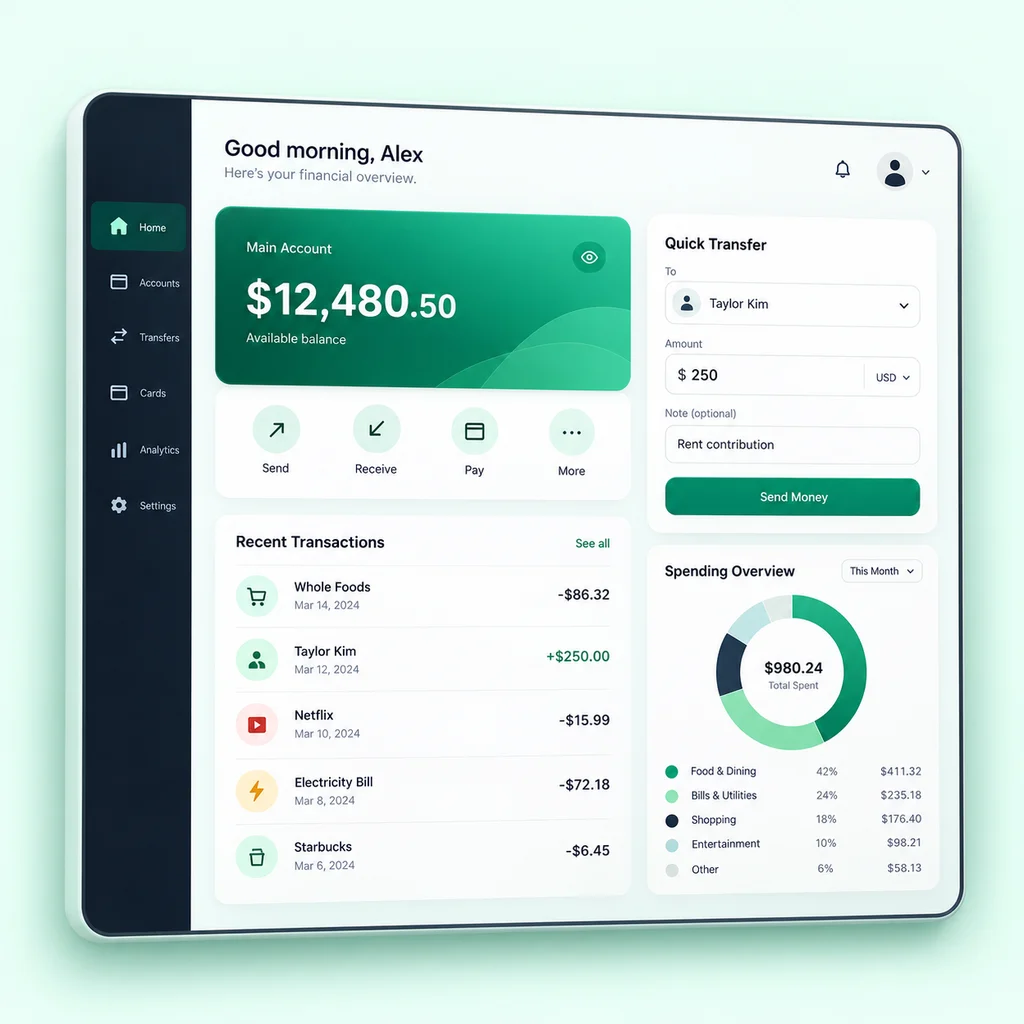 Python ApnaBank OOP App Mockup