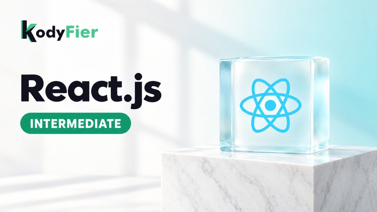 React.js course by KodyFier, intermediate level