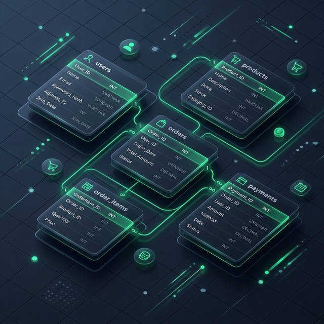 E-Commerce Database Schema