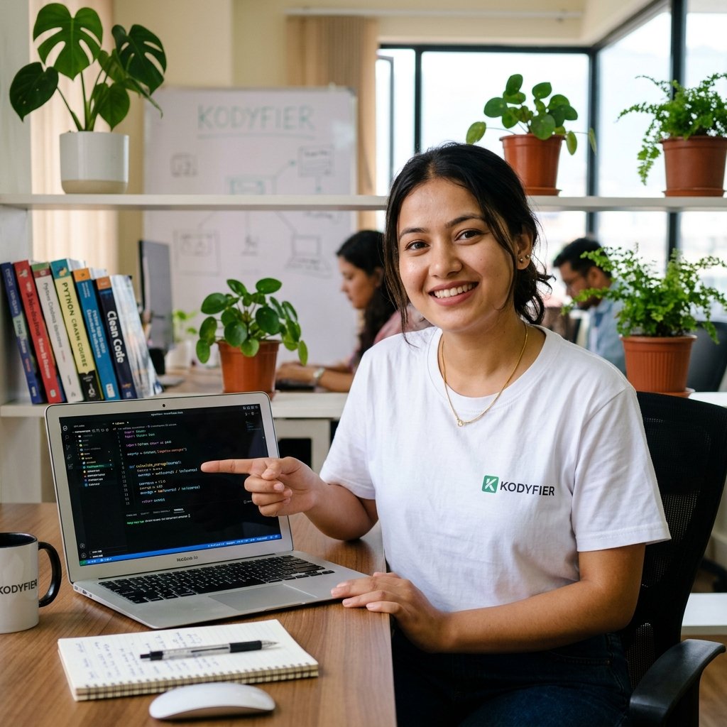 Kodyfier classroom learning environment and hands-on coding training in Pune