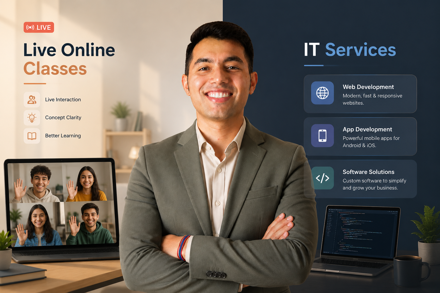 Kodyfier — live online coding classes and IT services: web, app and software development