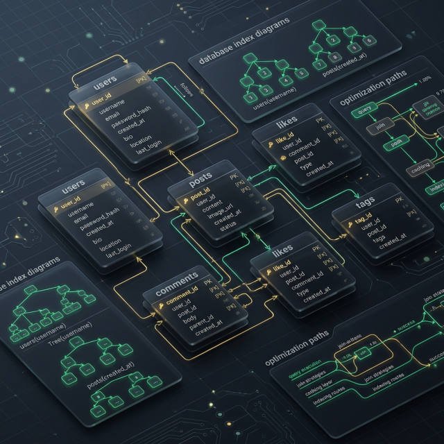 Social Media Backend Relations